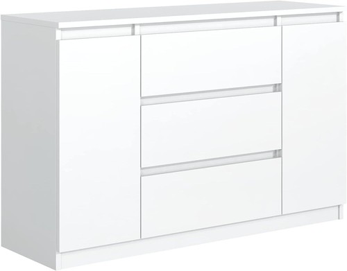 Kommode weiss matt mit - matt,