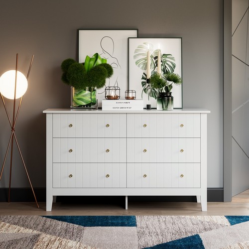 133cm kommode mit - kommode, schubladen