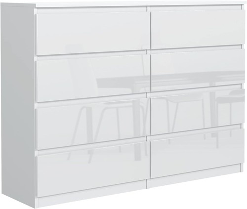 Kommode weiss hochglanz - kommode,