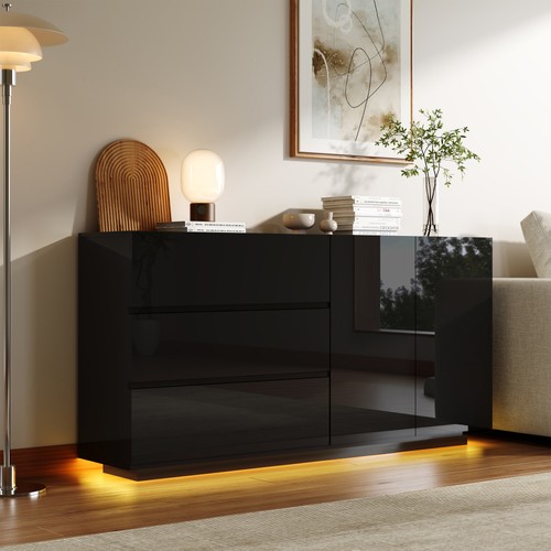 Kommode hochglanz sideboard - kommode,