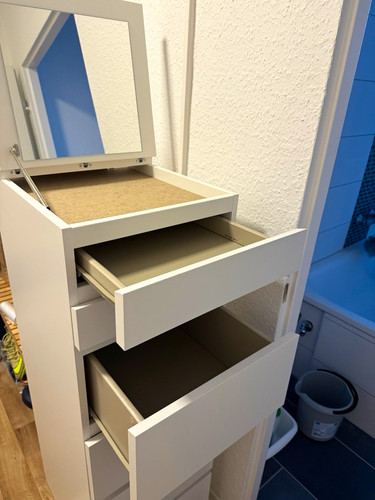 Weiße holz kommode - holz-kommode, von