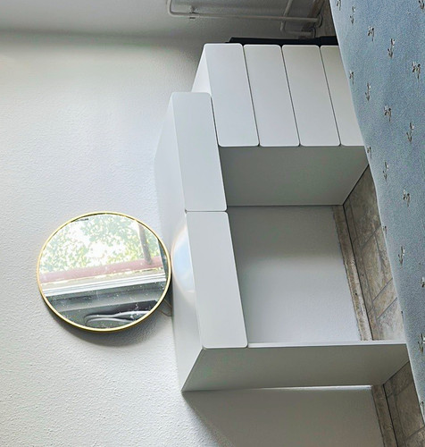 Moderne weiße kommode100cm - weiße,
